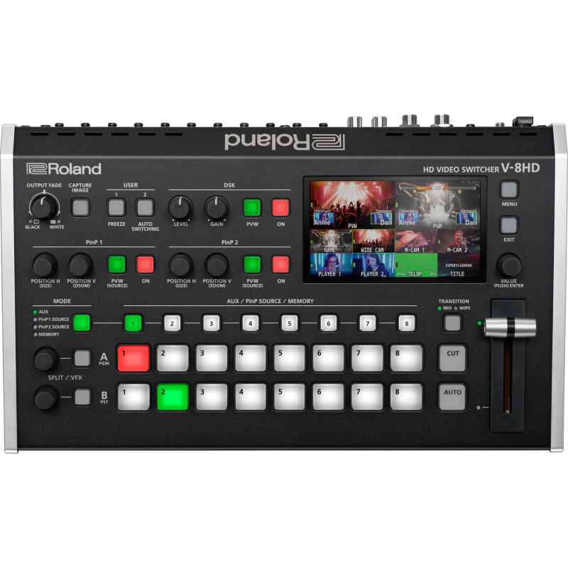 Roland V-8HD Mezcladora vídeo 8 canales HD