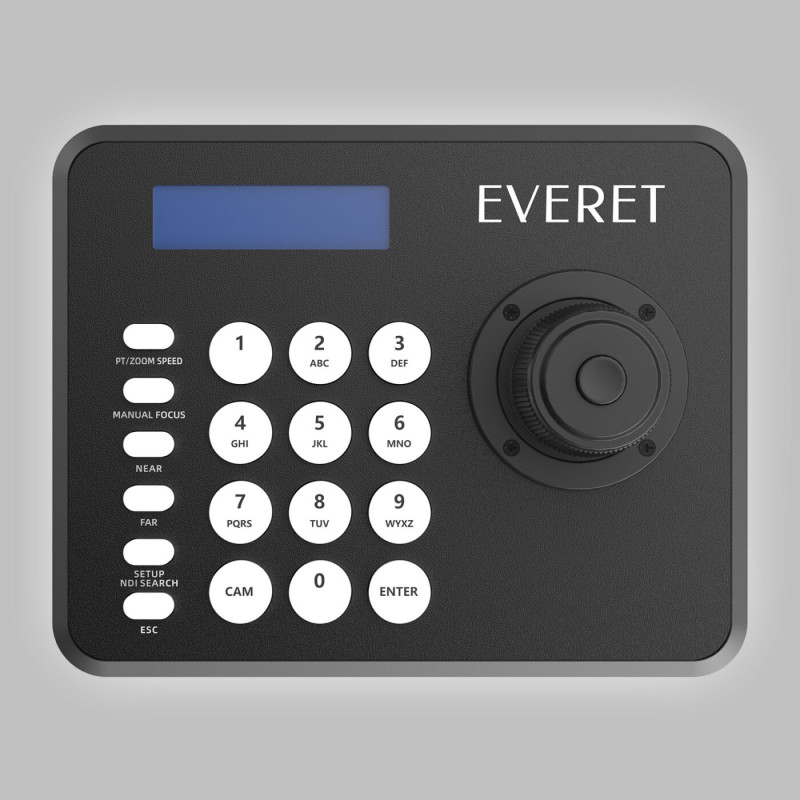 Everet EVKB-MINI NDI® PTZ Camera Controller