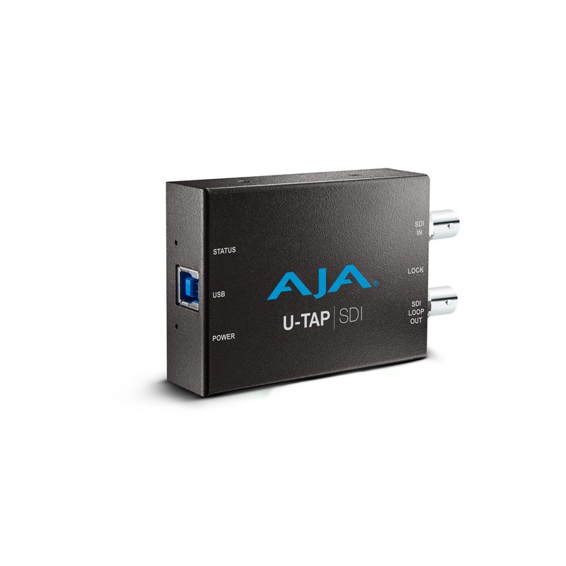 AJA U-TAP SDI USB 3.2 Dispositif de Capture SDI Alimenté par USB