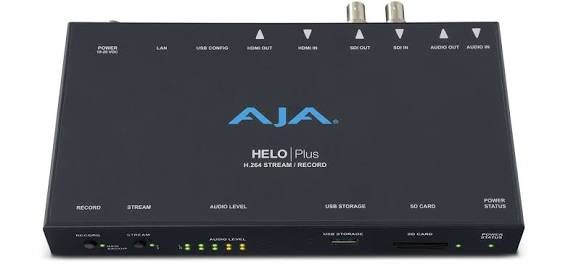 AJA HELO Plus H.264 Streaming and Recording Appliance