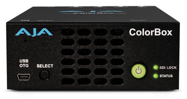 AJA ColorBox In-line HDR/SDR Color Transform Processor